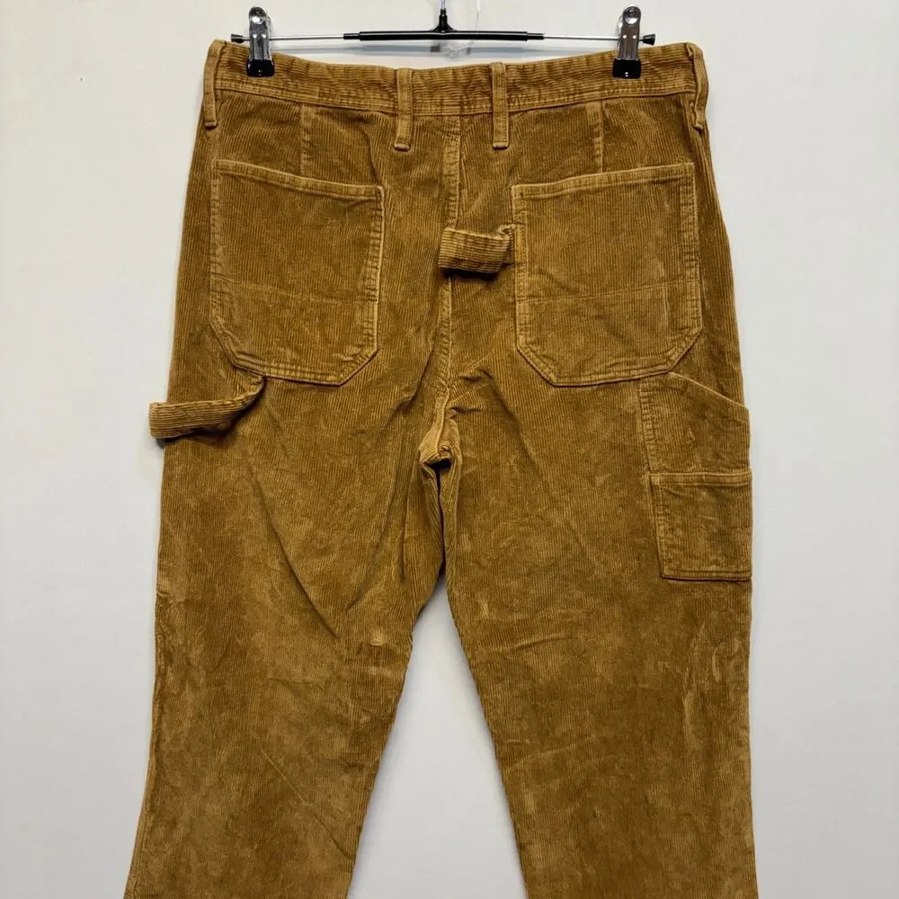 Wallace & Barnes Men Corduroy Carpenter Painter Pants Size 32x32 Cotton C127 -29